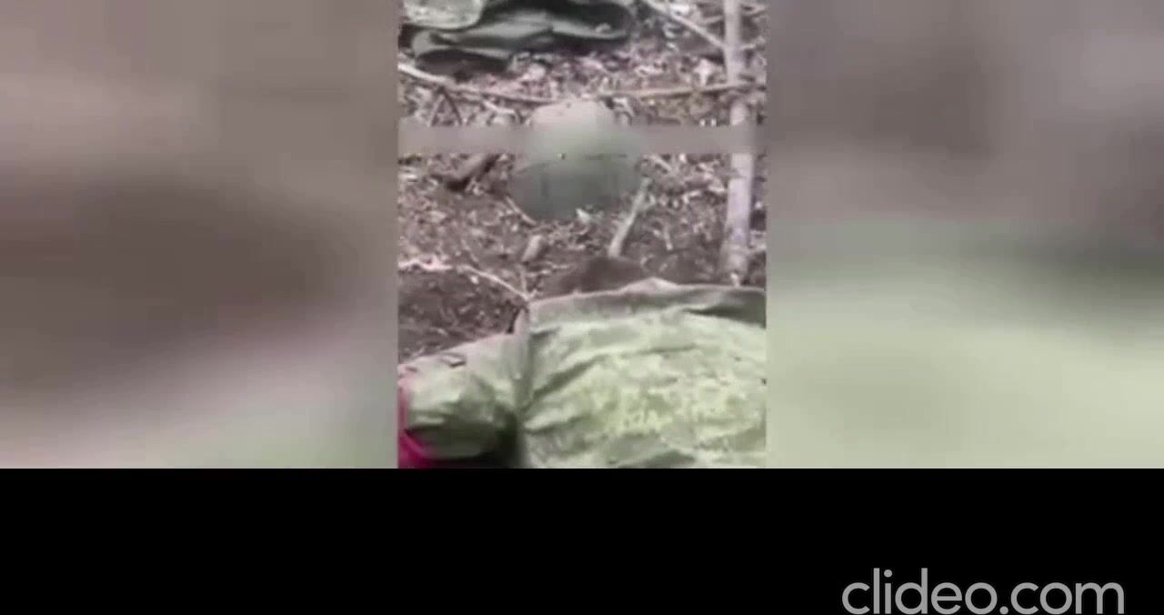 Ukrainians finish off Russians after an intense close-range firefight