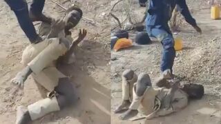 Abducted Soldier Tortured By Gang Members In Nigeria