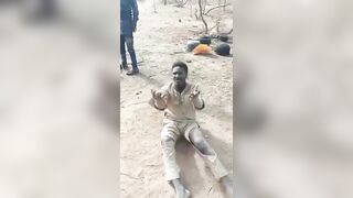 Abducted Soldier Tortured By Gang Members In Nigeria