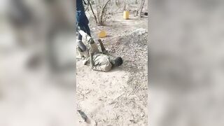 Abducted Soldier Tortured By Gang Members In Nigeria