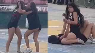 Two Latinas Get Into A One On One Fight Over A Dude Known As  'El Brayan'