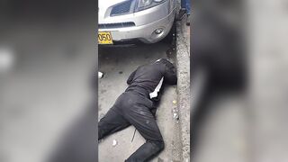 Attempted Vehicle Theft Gone Wrong In Colombia