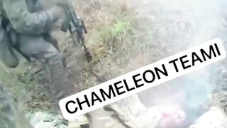 Confused Russian Approaching Ukrainian soldiers and get gunned down