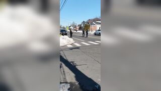 RAW: Mentally Ill Man Armed With A Knife  Gunned Down By Cops In Connecticut