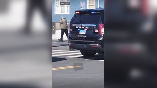 Another Angle Of Connecticut Police Shooting Knife Wielding Man
