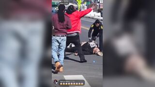 Another Angle Of Connecticut Police Shooting Knife Wielding Man