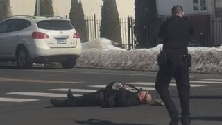 Another Good Angle Of Connecticut Police Shooting A Knifeman