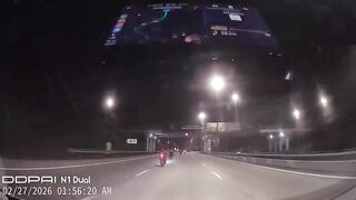 Minus One During Street Race In Malaysia