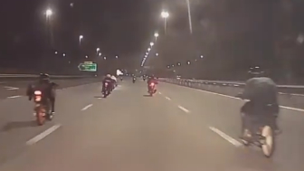 Minus One During Street Race In Malaysia