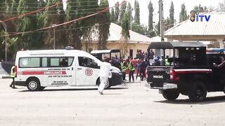 Female Officer Gets Killed By Police Vehicle During Show In Nigeria