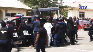 Female Officer Gets Killed By Police Vehicle During Show In Nigeria