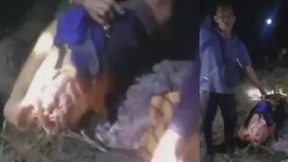 A Tiger Killed A Man Near The River In Indonesia