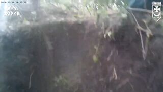 Close-quarters combat, a Russian soldier was killed