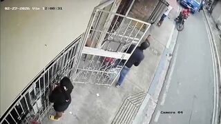 A Man Is Crushed By A Truck Whose Brakes Have Failed (W/ Aftermath)