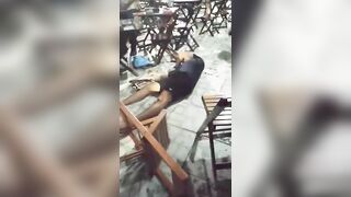 Hitman Delivers Headshot Outside Brazilian Bar (CCTV & Aftermath)