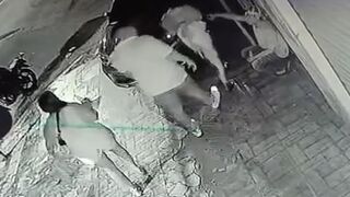 Drunk Argument Escalates To Ruthless Murder (Two Angles)