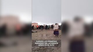 22 Killed In Cash-Packed Military Plane Crash In Bolivia (CCTV & Aftermath)