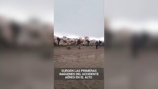 22 Killed In Cash-Packed Military Plane Crash In Bolivia (CCTV & Aftermath)
