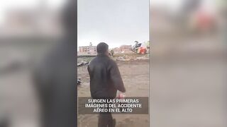 22 Killed In Cash-Packed Military Plane Crash In Bolivia (CCTV & Aftermath)