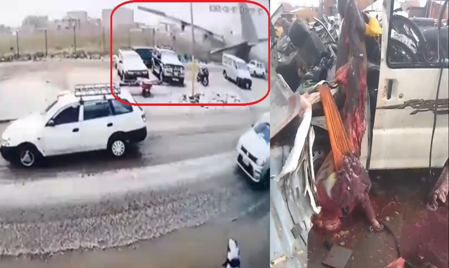 22 Killed In Cash-Packed Military Plane Crash In Bolivia (CCTV & Aftermath)