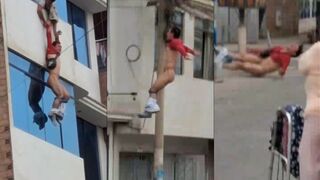 Mentally Ill Man Jumps From 5th Floor In Peru