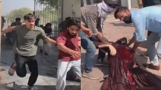 U.S. Marines shoot rioters trying to storm the U.S. Embassy in Karachi,killing several