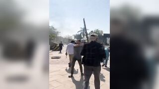 U.S. Marines shoot rioters trying to storm the U.S. Embassy in Karachi,killing several