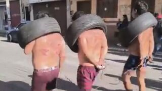 Thieves Paraded, Humiliated In Public In Ecuador