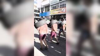 Thieves Paraded, Humiliated In Public In Ecuador
