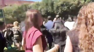 In Mexico, a graduation photo shoot resulted in hospitalization (2 angles)