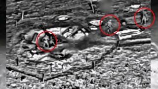 Israeli drone destroys Iranian anti-aircraft base