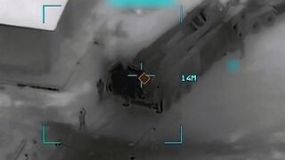 Footage of massive US attacks on Iran!