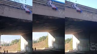 Beheaded Man`s Body Hung From An Overpass In Ecuador