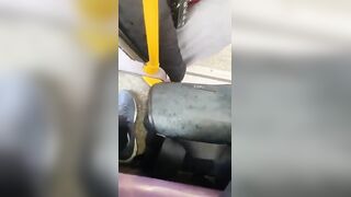 A Man Has Had Enough Of A Trans Person Touching Him Repeatedly On The Bus And Strikes