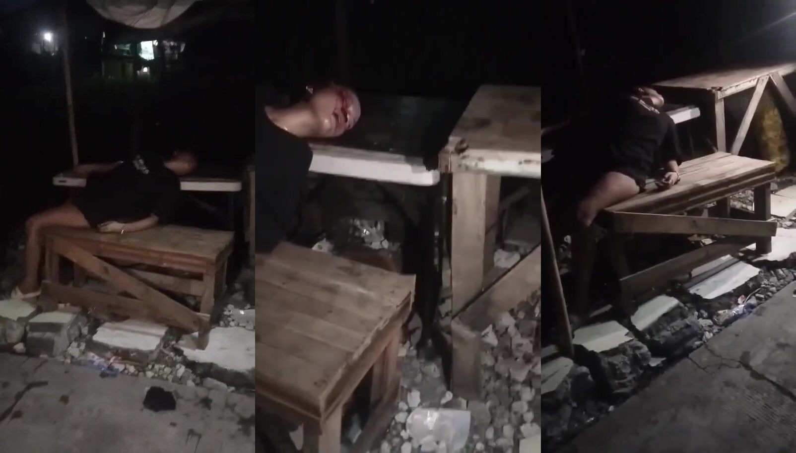 Woman shot in the head in the philippines