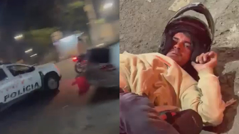 Motorcyclist Struck By Police SUV During Chase In Brazil {FULL}