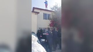 Woman Jumps From Rooftop In Mexico