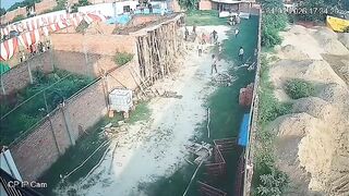 Under-Construction Building Roof Collapses, Workers Injured