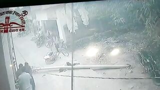 Young Woman Gets Crushed To Death By Falling Pole In India
