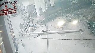 Young Woman Gets Crushed To Death By Falling Pole In India