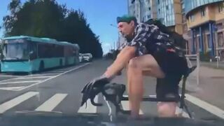 Cyclist Pays The Price For Running Red Light