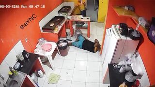 Snack Bar Employee Making A Sandwitch Gets Gunned Down In Front Of Co-Workers