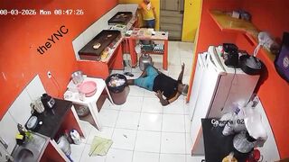Snack Bar Employee Making A Sandwitch Gets Gunned Down In Front Of Co-Workers