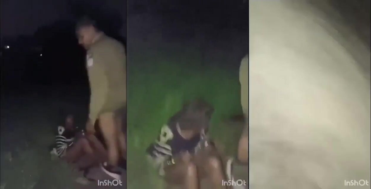 Pakistani Cop Caught Banging Old Woman Shoots Cameraman In The Leg