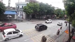 Moped Rider Dragged And Crushed To Death By Truck