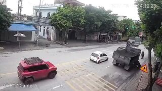 Moped Rider Dragged And Crushed To Death By Truck