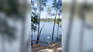LOL Tree Falls on Russian Man After Jumping from a Rope Swing, Leaving Him Seriously Injured