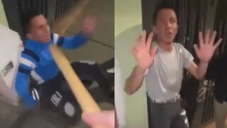 Stolen Car Intercepted, One Of Carjackers Caught And Beaten By Locals In Bogota