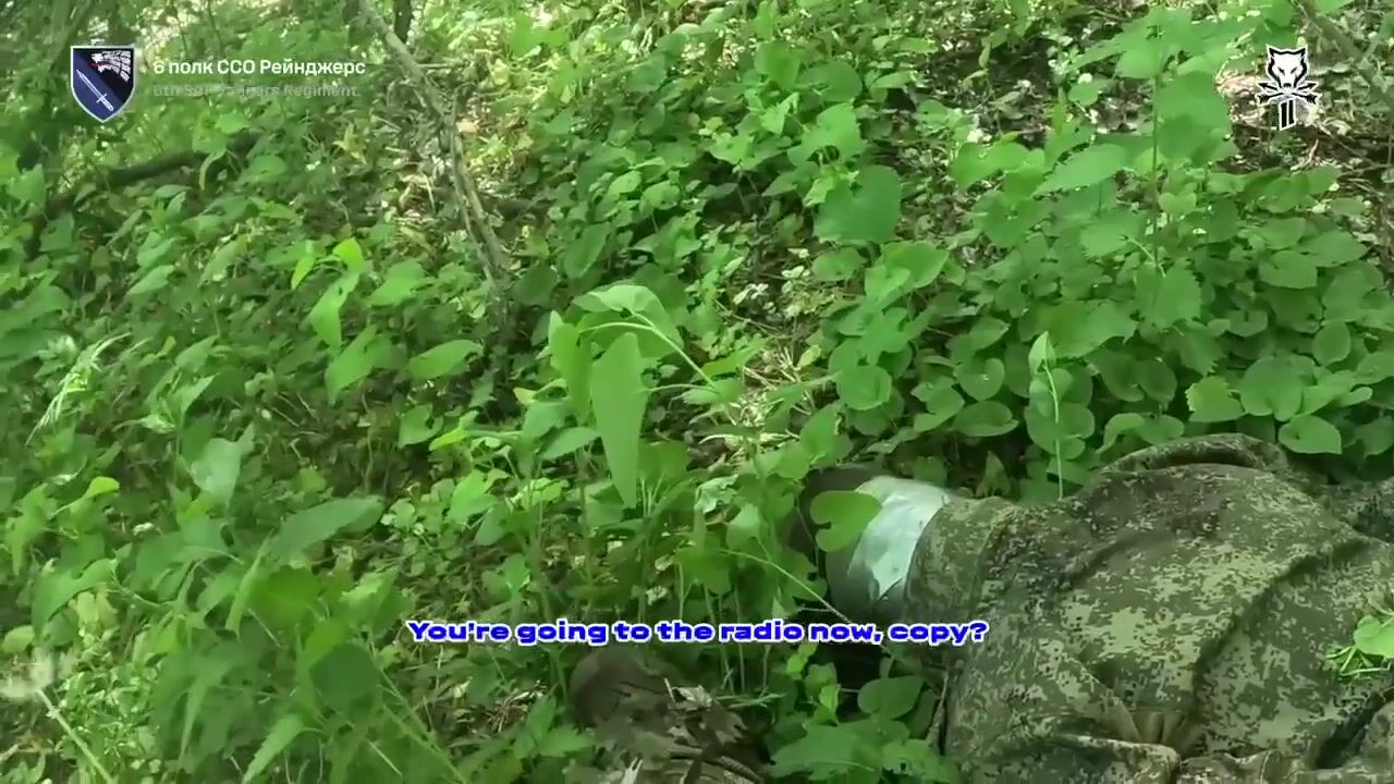 Ukrainian SOF under 6th Regiment Rangers killing 4 Russians plus 2 captured