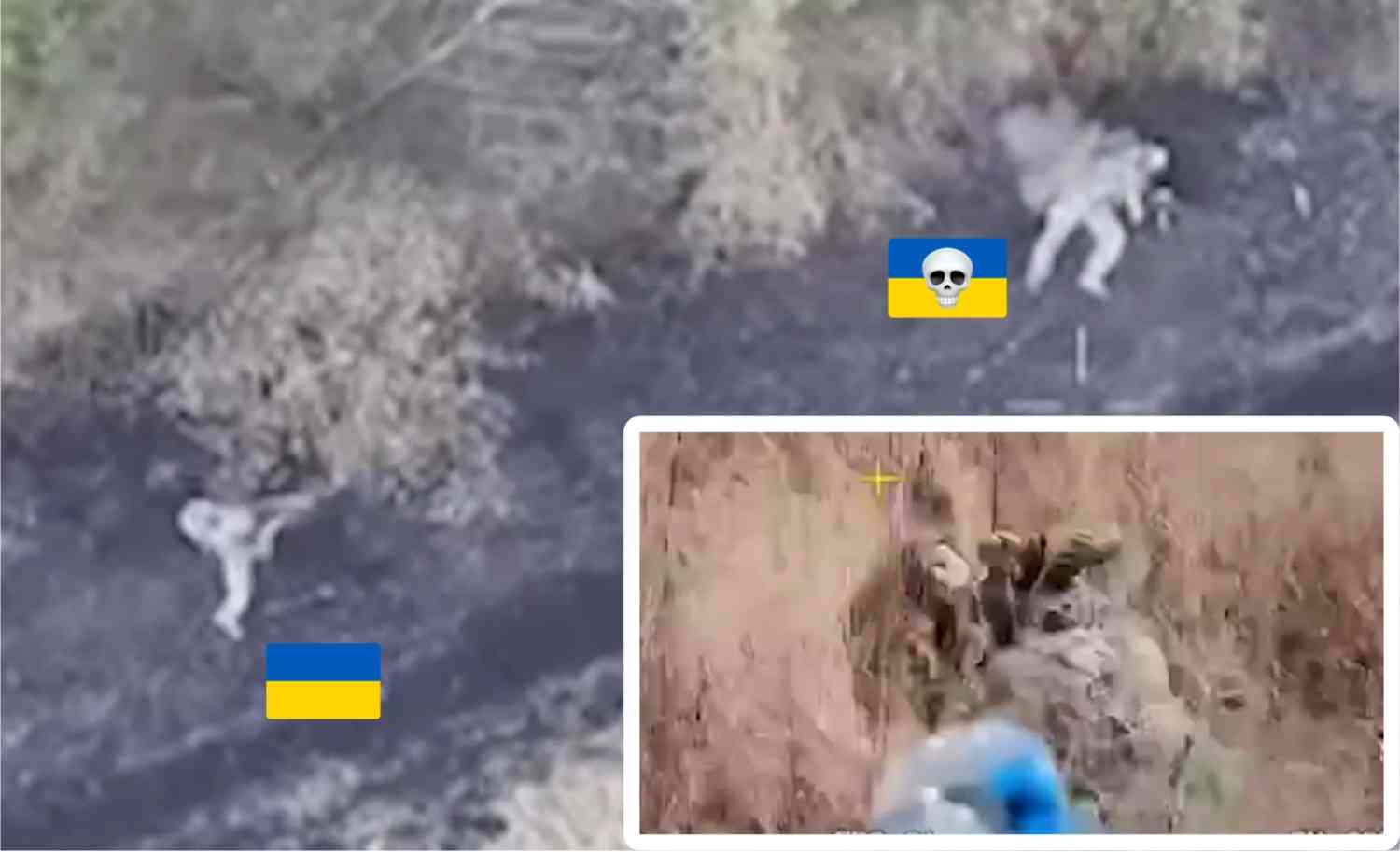 Ukrainian assault ambushed.